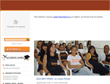 Tablet Screenshot of institutoavila.com.br